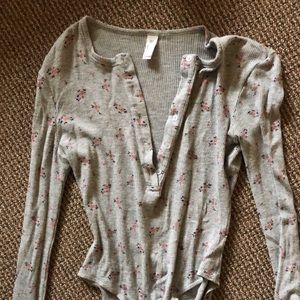 American Apparel Thermal Bodysuit